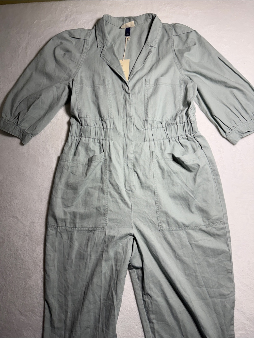 Universal Thread Light Sage Green Utility Jumpsuit
